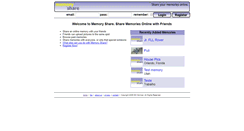 Desktop Screenshot of memoryshare.net